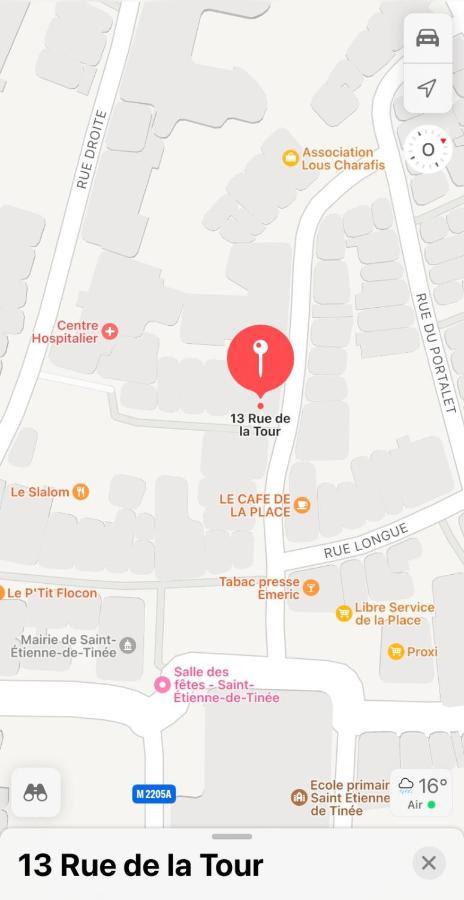 Studio Rdc La Tour Saint-Étienne-de-Tinée المظهر الخارجي الصورة
